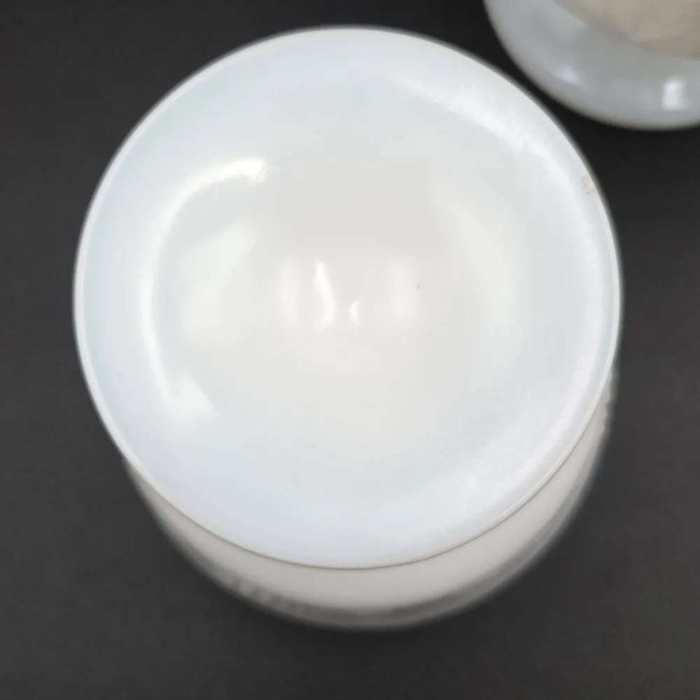 VTG‎ Anchor Hocking Milk Glass Harvest Grape & Leaves Set/2 Footed Dessert Bowls